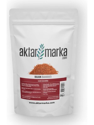 Valor Kajun Baharatı 100 gr