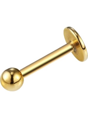 Valor Cerrahi Çelik Top Piercing Gold, Gold