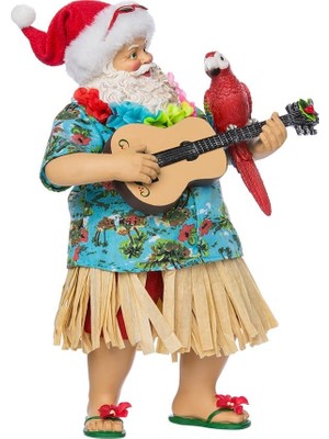 Valor Kurt Adler 28CM Fabriche' Beach Santa