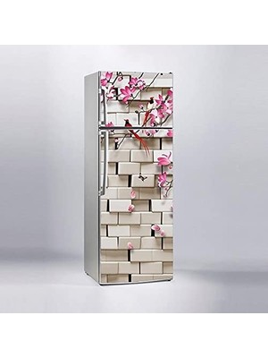 Valor Buzdolabı Sticker Kaplama Dolap Kaplama Etiketi Kiraz Çiçeği