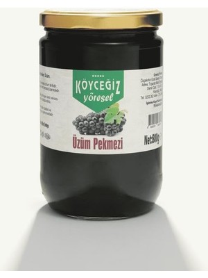 Valor Köyceğiz Yöresel Üzüm Pekmezi 800 G Cam Kavanoz