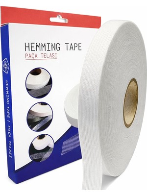 Valor Şerit Ipli Biye Tela 1.5 cm x 100 M - Tek Tarafı Yapışkanlı Tela - Ütü ile Yapıştırılan Tela - Doku