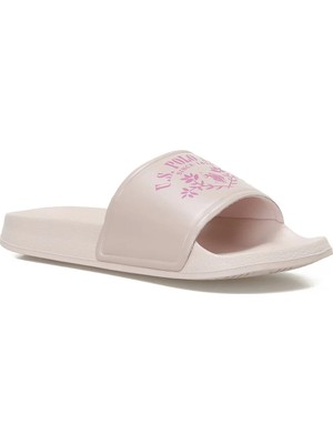 U.s. Polo Assn. Melom Glb Pudra Kadın Terlik