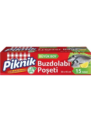 Valor Piknik Buzdolabı Poşeti Büyük 15'li
