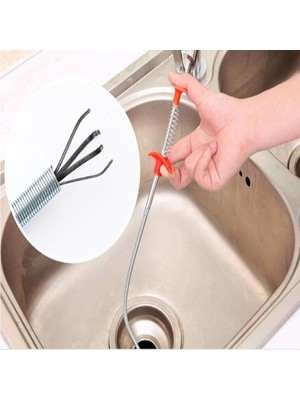 ÖNÇ - PRİME Tıkalı Lavabo ve Gider Boruları Açma Aparatı  Kıskaçlı