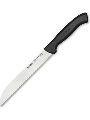 ÖNÇ - PRİME 38024 Ecco Pro Ekmek Bıçağı 17,5 cm - Siyah