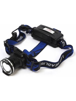 ÖNÇ - PRİME F-823 Xlm T6 LED Su Geçirmez Şarjlı Kafa Lambası