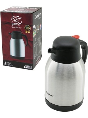 Ronanna Buğz Piknik Termosu - 2 Litre - 304 Çelik - Çift Contalı Kapak