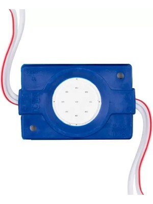 ÖNÇ - PRİME 12 Volt 2.4 Watt Mavi Cob LED Modül - 40X22 mm