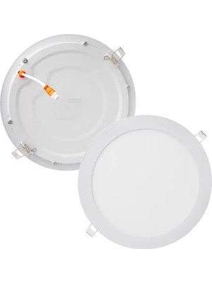 ÖNÇ - PRİME Horoz Slim-18 6400K 18W Beyaz Smd Sıva Altı Panel LED 2'li Paket