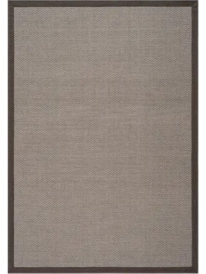 Vivense Sisalo Bordure Krem Kahve Sisal Halı, Kahve Bordür B3417D, 80X120