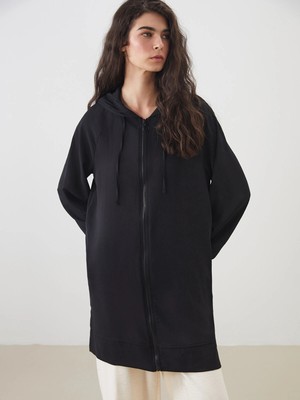 Lc Waikiki Yeni Sezon Kapüşonlu Oversize Kadın Tunik