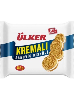 Vexor Kremalı Biskuvi 8lı 488GR
