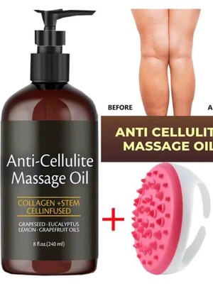 Vexor Anti Cellulıte Masaj Bakım Yağı 240 ml 2 Adet