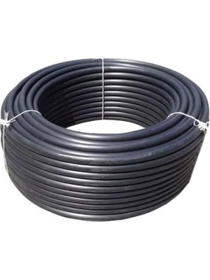 Vexor Ege 25 mm 10 Atü Siyah Kangal Boru 100 Metre