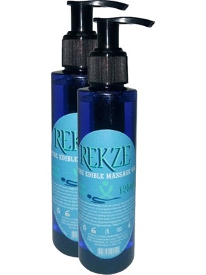 Vexor Hintohu Rekze Erkeklere Kadınlara Özel Sade Yenilebilir Masaj Yağı Pure Edible Massage Oil 125ML 2 Adet