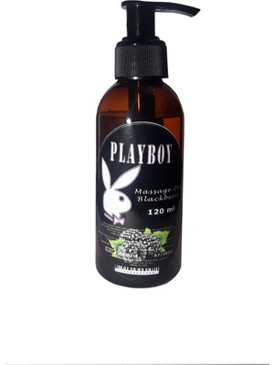 Vexor Playboy Blackberry Flavored Massage Oil Böğürtlen Aromalı Vücut Masaj Yağı 120 ml 1 Adet
