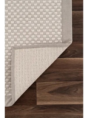 Vivense Sisalo Bordure Krem Sisal Halı, Krem Bordür B3416A, 100X200