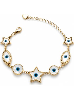 Venüs Design Çelik Eye  Bileklik