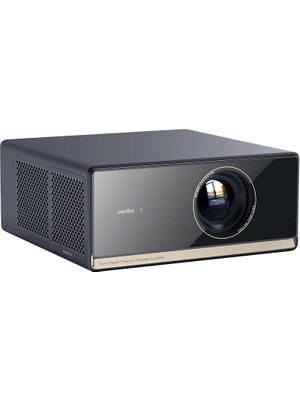 Nacario Wanbo X5 Pro Google Tv Akıllı Projektör, 4K HDR10, 1920X1080 Çözünürlük, 1100 Ansı Lümen, Wi-Fi Bluetooth HDMI USB Bağlantı, Otomatik Odaklama ve Keystone, Tavan Montaj, Ev Sineması ve Iş