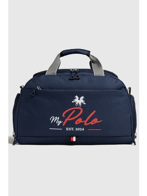 Mypolo Glide Ayakkabı Bölmeli Erkek, Kadın Spor ve Seyahat Çantası 25 Litre Hafif El Valizi