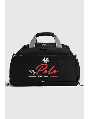 Mypolo Glide Ayakkabı Bölmeli Erkek, Kadın Spor ve Seyahat Çantası 25 Litre Hafif El Valizi