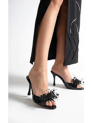 Bezos Almas Kadın Topuklu Terlik