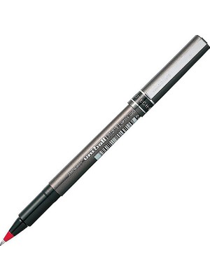 Uni-Ball Roller Kalem Micro Deluxe 0.5 Mm Kırmızı Ub-155 (12 Li Paket)