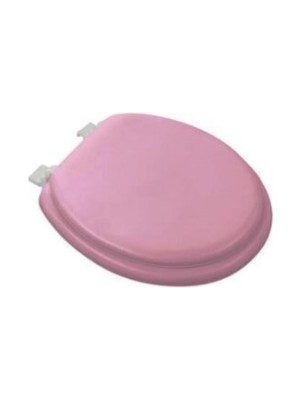 Vanch PEMBE YUMUŞAK KLOZET KAPAK BÜYÜK PUF 42x41 cm (5264)