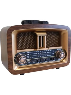 Uslucan Alışveriş Bluetooth Usb/sd/aux/fm Nostalji Radyo RT-876