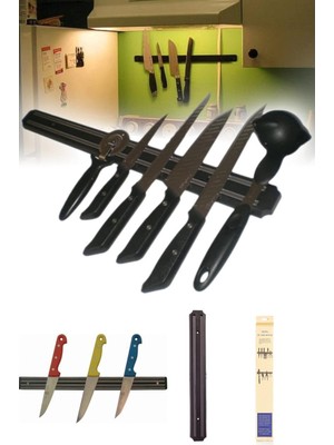 Meks Mobee 33 cm Mıknatıslı Bıçak Tutucu Stand Bıçaklık Askı Stant 1410