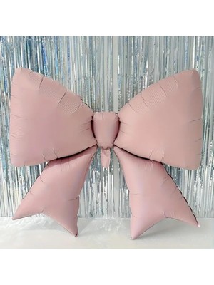 Meks Kurdele Fiyonk Folyo Balon Pembe, 5575643563