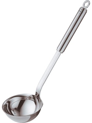 Meks Rösle Kepçe, Yüksek Kaliteli Kepçe, Yuvarlak Saplı, 9 Cm, Paslanmaz Çelik 18/10, Bulaşık Makinesind