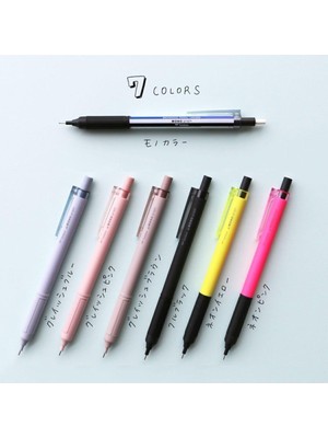 Meks Tombow Mono Grafik Lite Mekanik Kalem | 0.5 mm | Grayish Pink [DPA-122G]