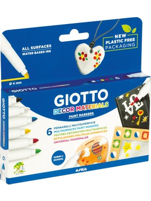 Meks Giotto Decor Materials - Yeni̇ Askılı Paket 6'lı