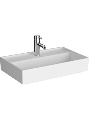 Meks Vitra Archiplan 7401B003-0041 Dar Lavabo, 60X38 Cm, Beyaz