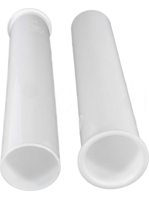 Meks P2238 Boru Drenaj Uygulamaları Için Plastik 8 Inç Flanşlı Süzgeç Kuyruk Parçası 1-1/2 Inç Beyaz