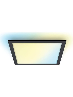 Meks Wiz Siyah Akıllı Sıva Üstü Rgb Kare Panel Tavan Armatürü 36W