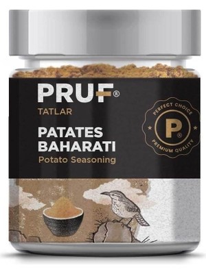 Meks Pruf Patates Baharatı/patato Seasoning 145 Gr. Sağlıklı Cam Kavanoz