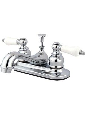 Meks Çağdaş Krom Centerset Toilette Musluk Cilalı Finish