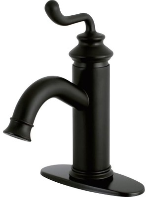 Meks Kingston Brass LS5410RL Royale Banyo Bataryası, Mat Siyah, 5,88 x 5,06 x 9