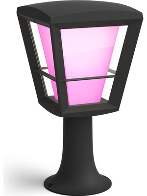 Meks Philips Hue White And Color Ambiance Econic Akıllı LED Bahçe Lambası, Dış Mekan Için, Kısılabilir,