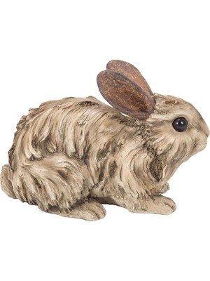 Meks Hi-Line Gift Ltd 87650-C Büyük Driftwood Rabbit Heykeli