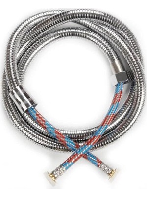 Meks Mayaglory Çelik Örgülü Duş Hortumu Shower Hose G1/2 Epdm, Yüsek Kalite Duş Hortumu
