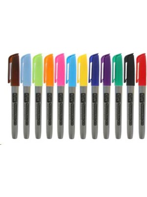 Meks Kraf Permanent Markör 12 Li̇ 615G