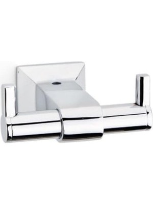 Meks System Bowlıne Ikili Askılık Krom Renk 44X75X81 mm