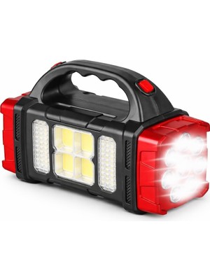 Meks Solar LED Kamp Feneri, , 8 LED Ultra Parlak Taşınabilir Kamp Lambası, , Kamp, Balıkçılık, Acil Duru