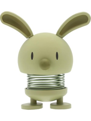 Meks Hoptimist - Small Soft Bunny Bumble - Zeytin - Yükseklik 9 Cm, Çap: 5 cm