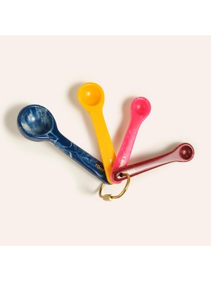 Meks Tanda Reçine Kaşık Seti 13 cm