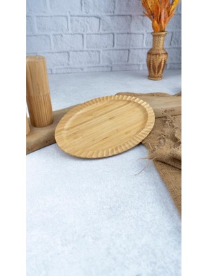 Meks Bambum Crumble - Oval Tabak Büyük